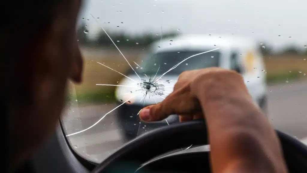 Glasschaden am Auto