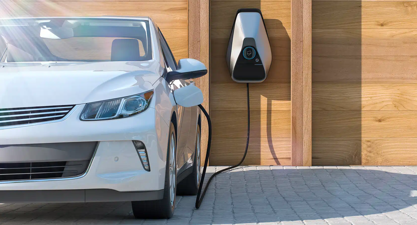 Elektroauto beim Ladevorgang