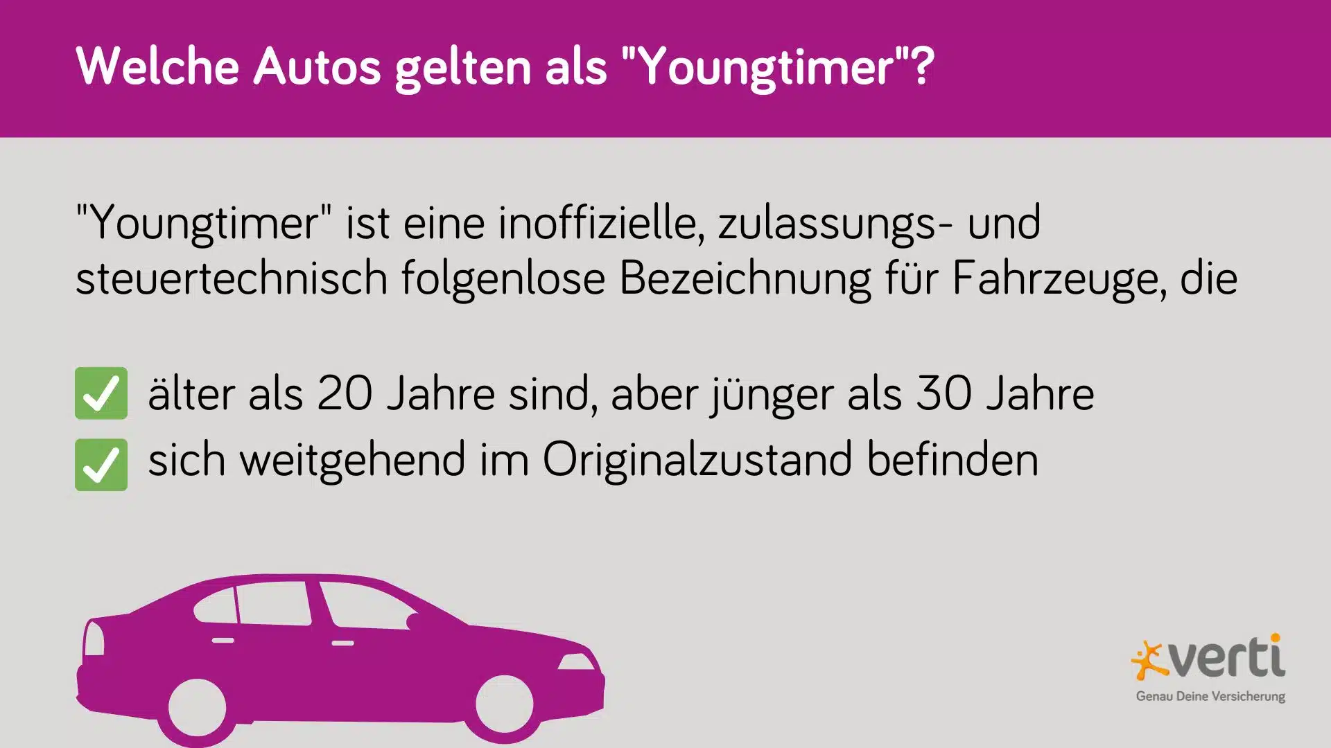 Welche Autos gelten als Youngtimer?