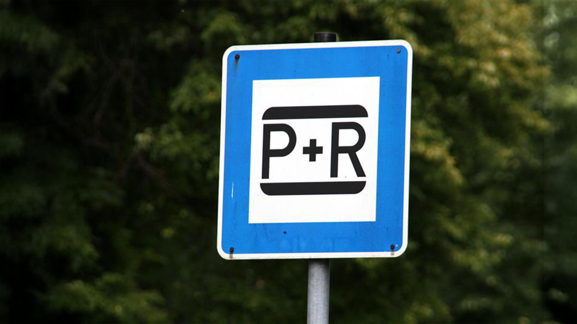 Straßenschild Park & Ride