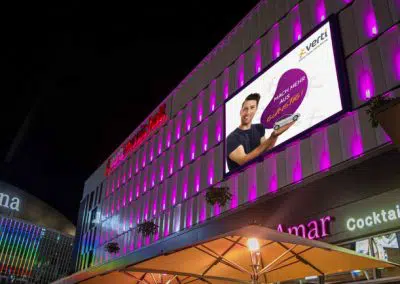 Verti Music Hall: Blick auf die Veranstaltungs-Location am Mercedes Platz in Berlin-Friedrichshain